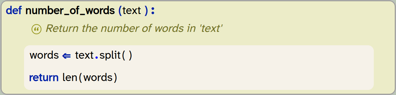 Screenshot of the code below