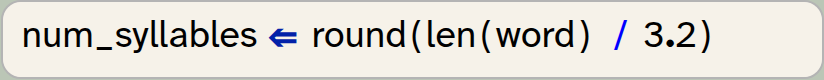 Screenshot of the code below