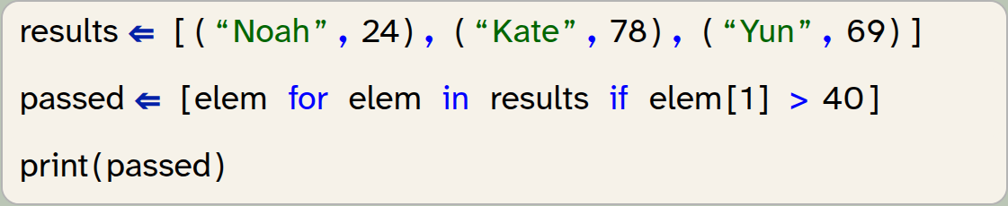 Screenshot of the code below