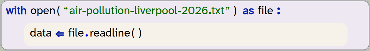Screenshot of the code below